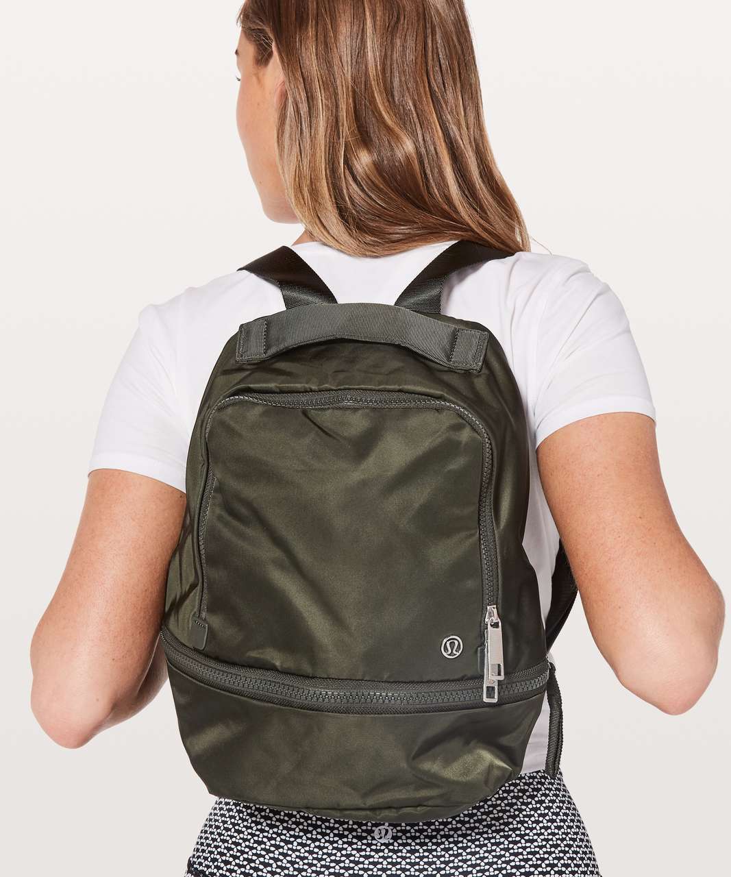 lululemon green backpack