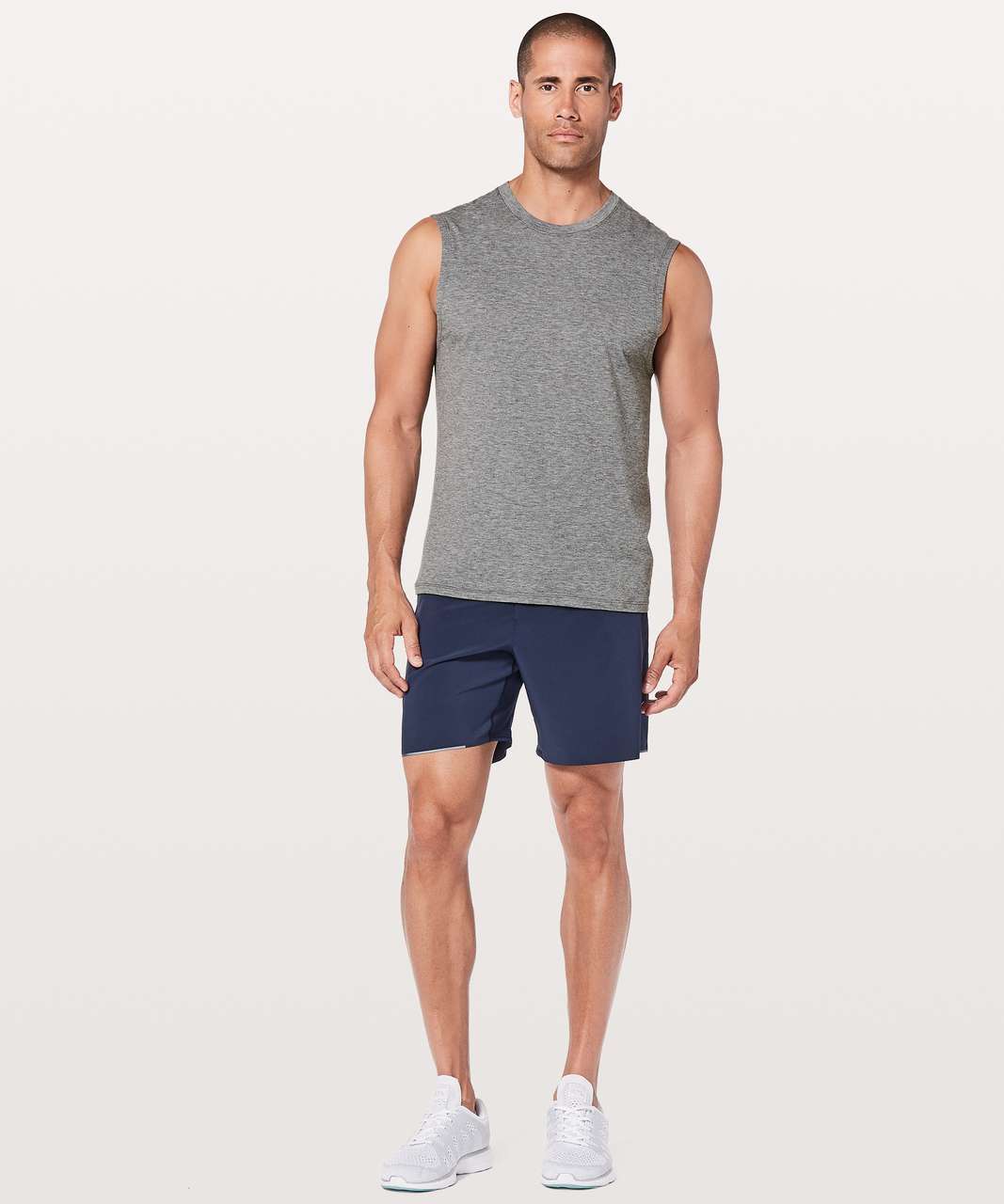 Lululemon Somatic Aero Sleeveless - Heathered Black