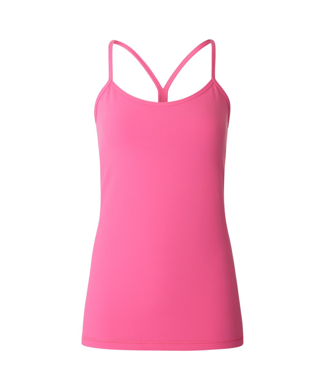 Lululemon Power Y Ribbed tank top fuchsia deep pink 8