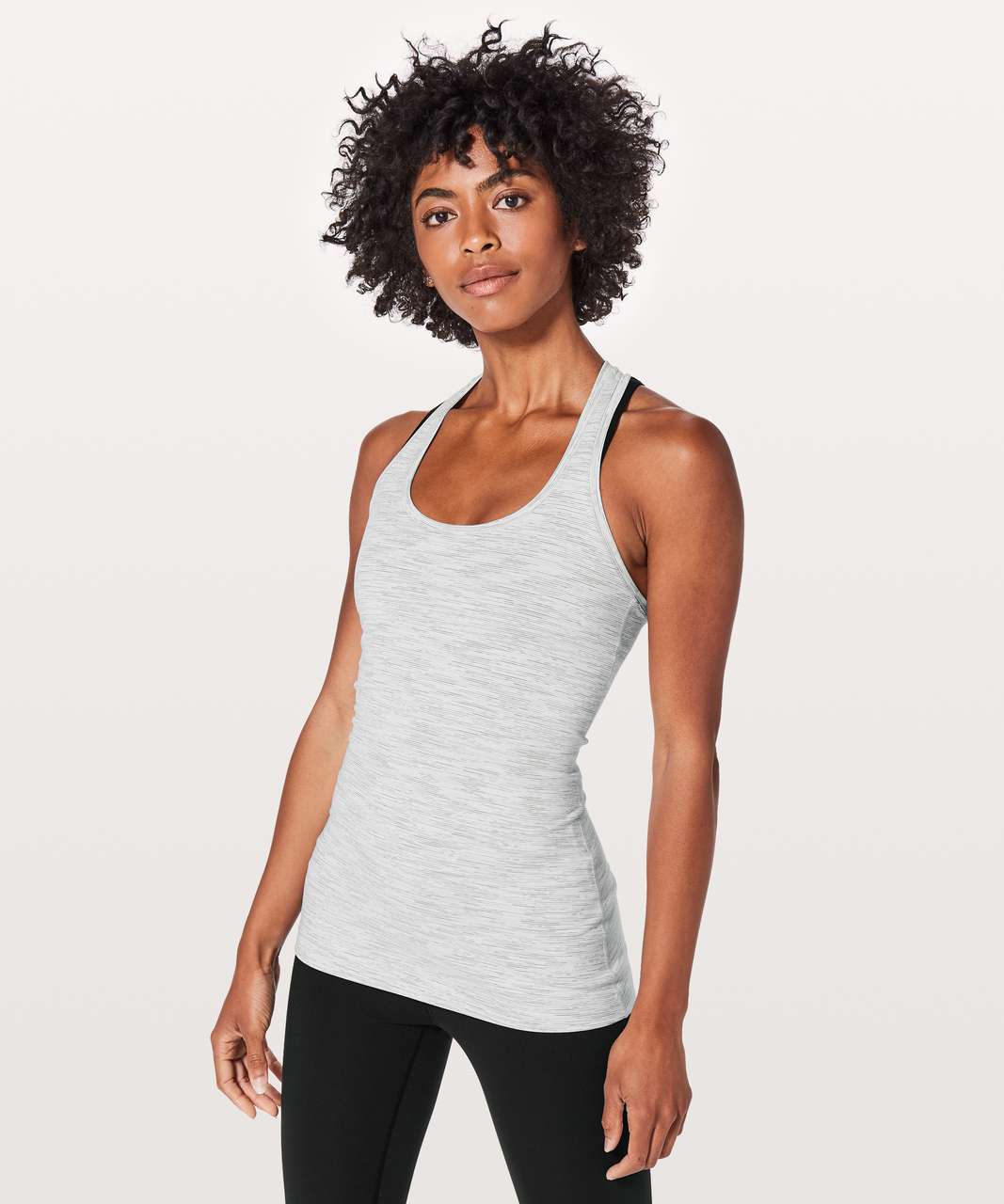 Lululemon Cool Racerback II - Wee Are From Space Nimbus Battleship - lulu  fanatics