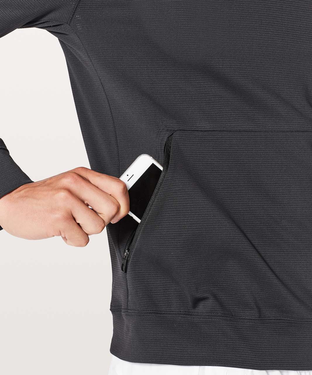 Lululemon Warped Sense Pullover - Black - lulu fanatics