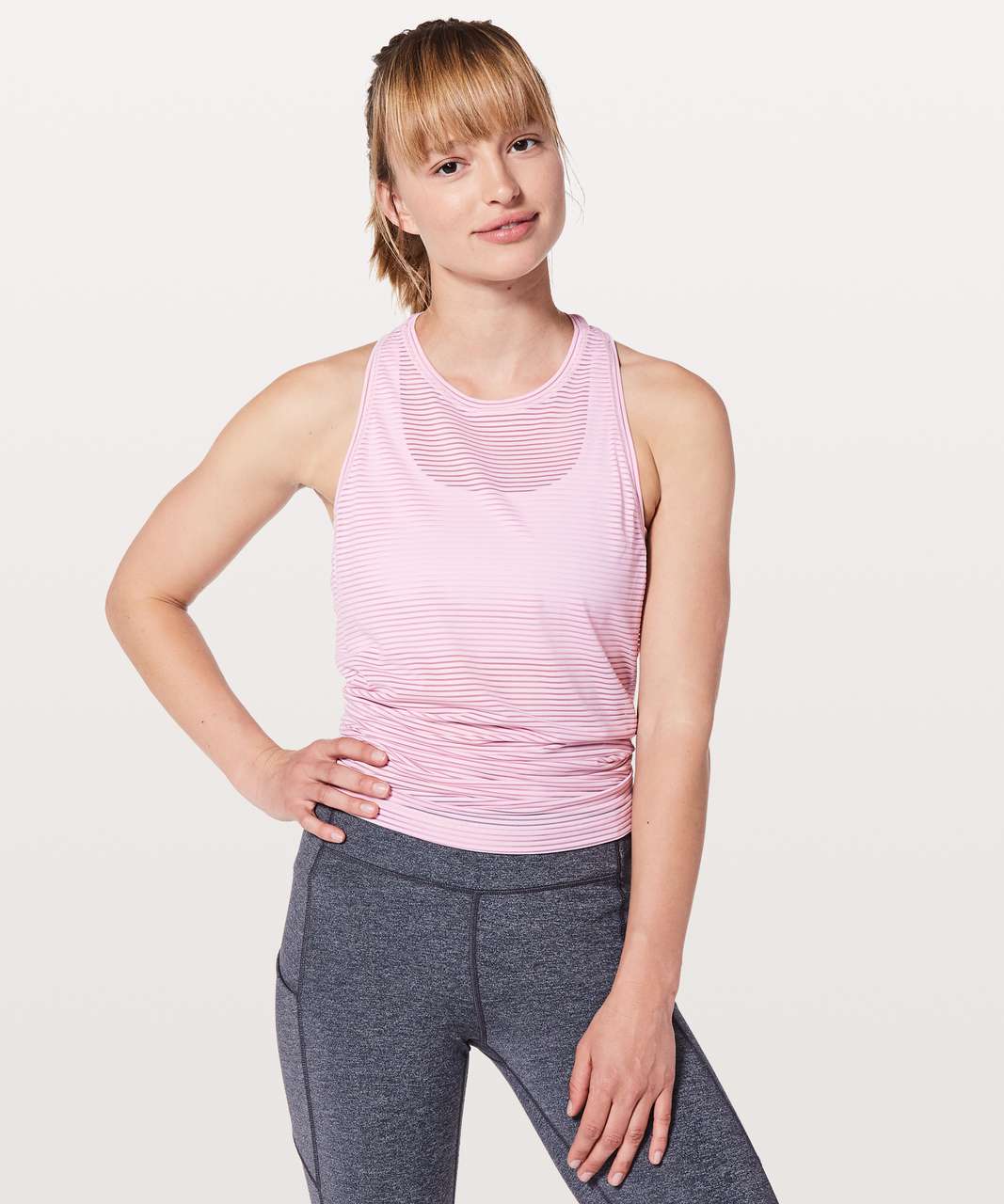 Lululemon Miles Ahead Tank - Petals