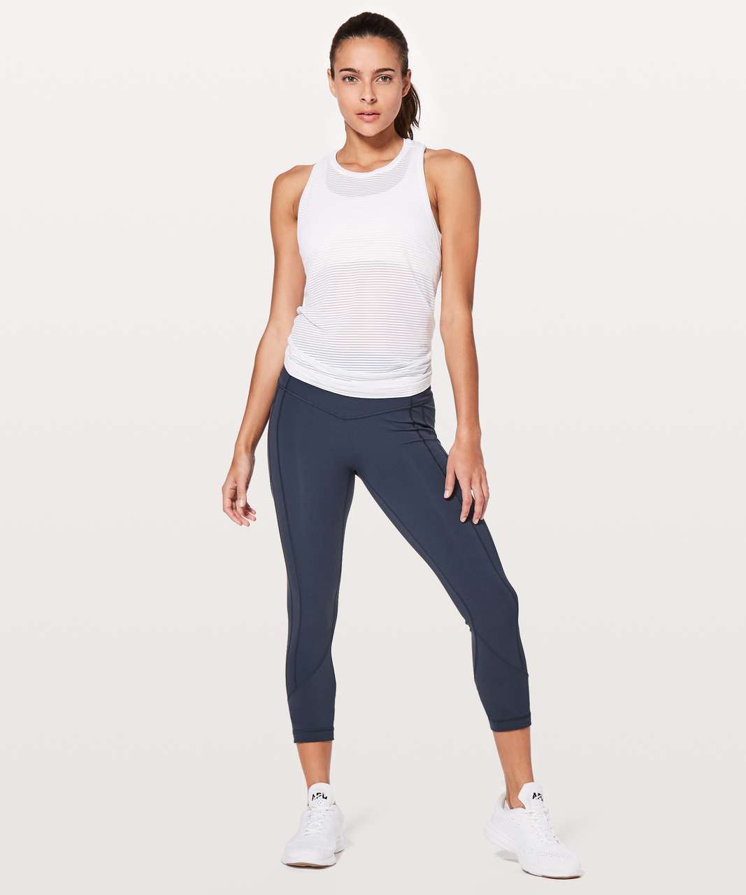 Lululemon Miles Ahead Tank - White