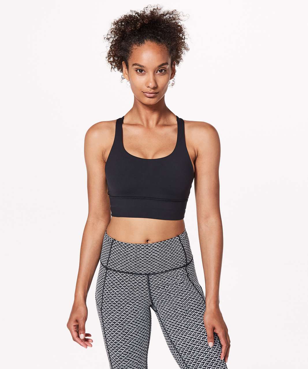 Lululemon Energy Bra *Long Line - Black - lulu fanatics