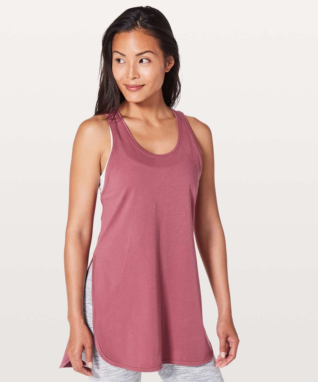 Lululemon Side Story Tank - Moss Rose - lulu fanatics