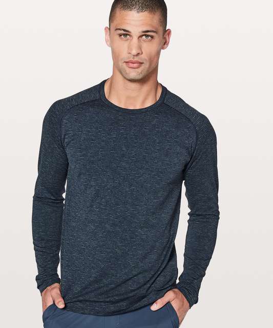 Lululemon Metal Vent Tech Long Sleeve - Black / Black - lulu fanatics