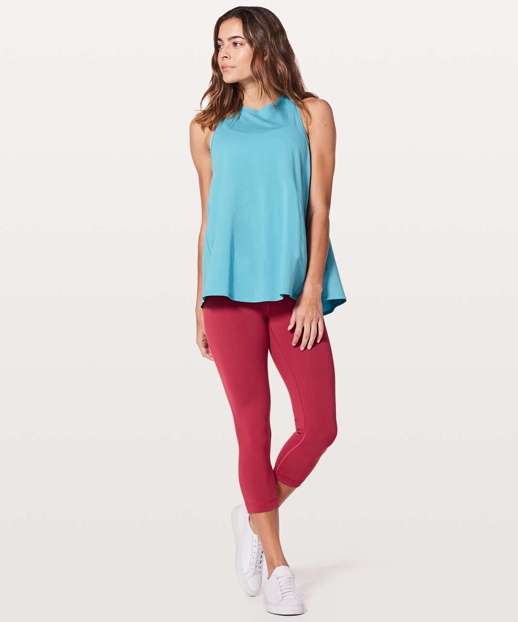 Lululemon All Tied Up Tank - Eton Blue