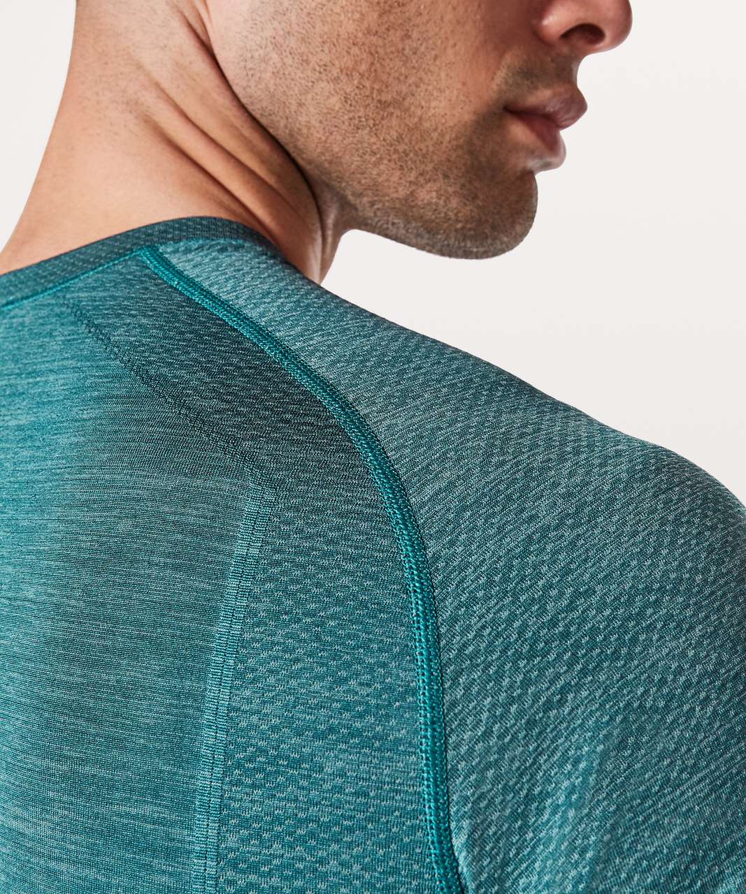 Lululemon Metal Vent Tech Short Sleeve - Mystic Green / Mariner