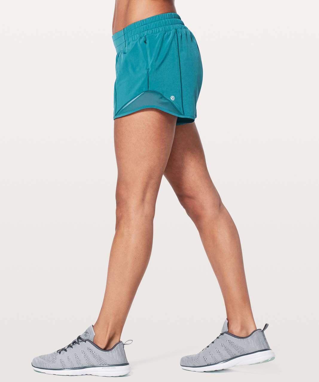 Lululemon Hotty Hot Short II *Long 4 - Pacific Teal - lulu fanatics