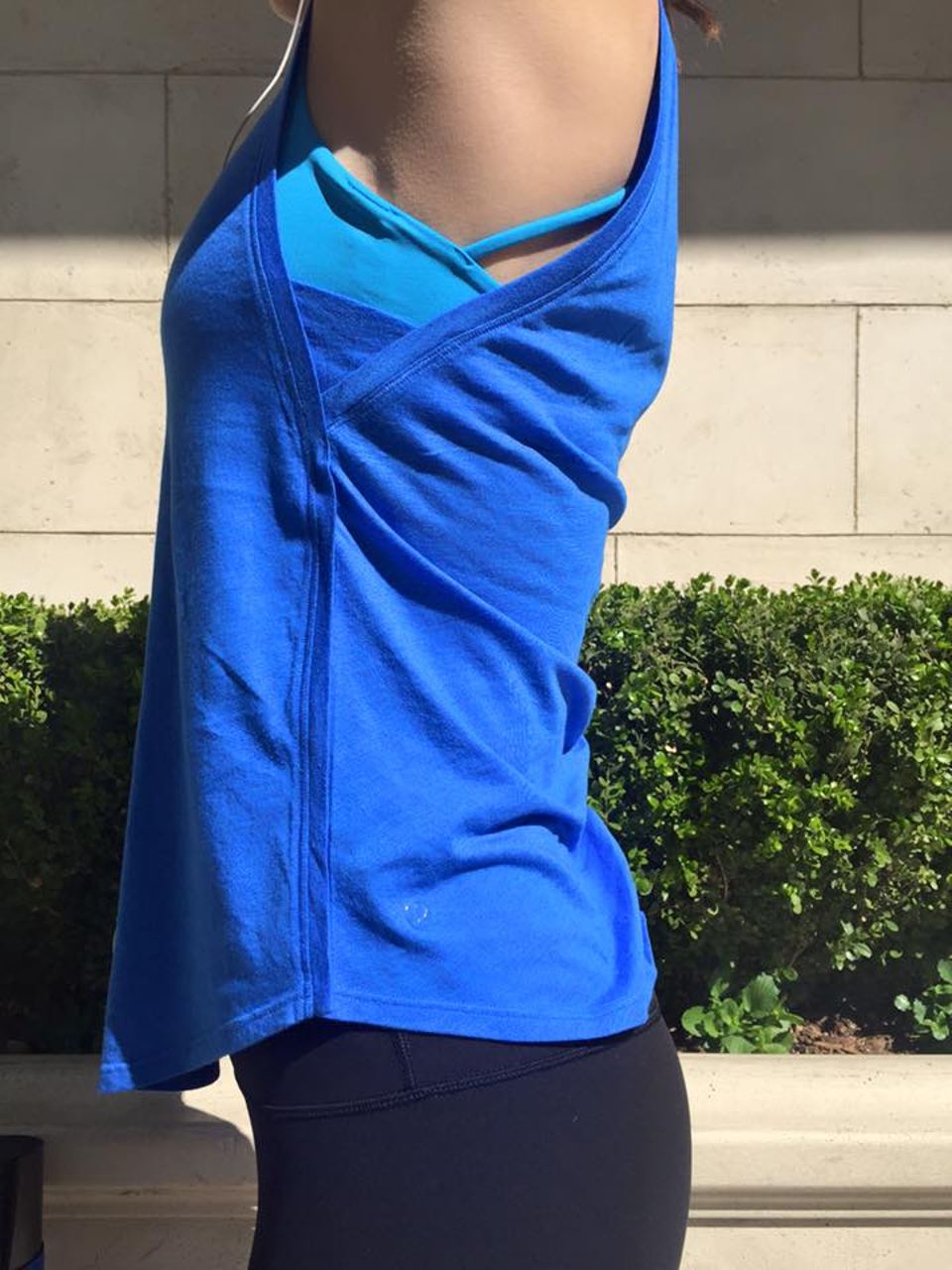 Lululemon Bliss Break Tank - Pipe Dream Blue