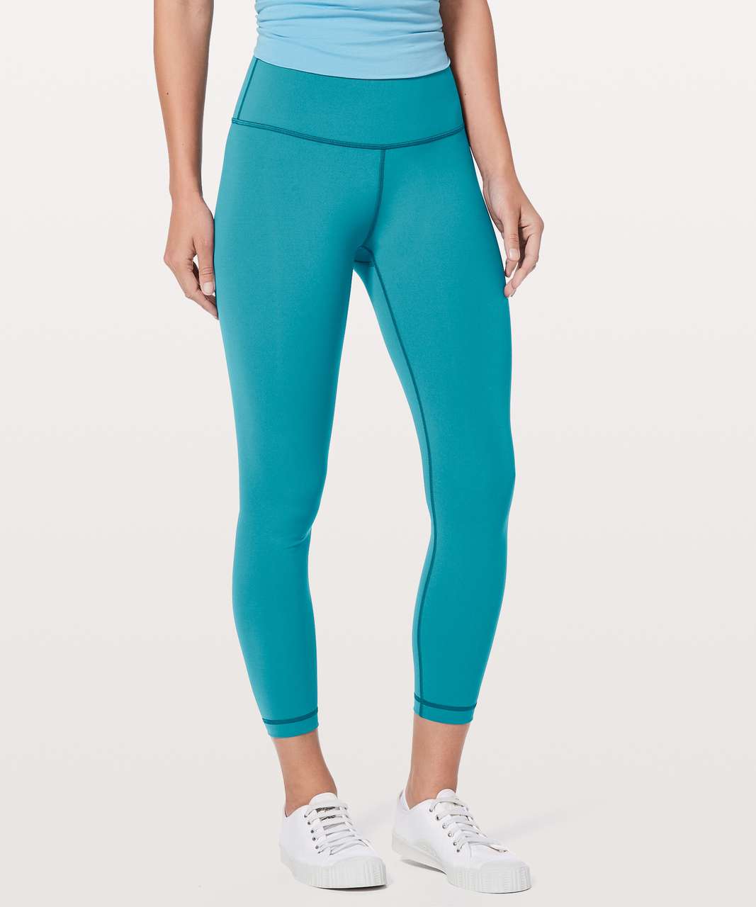 Lululemon Wunder Under High-Rise Tight 25 *Luxtreme Tidewater Teal / size  6