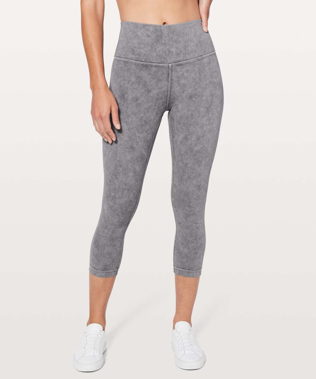 Lululemon Wunder Under Hi-Rise 7/8 Tight 25 - Eternal Wave White - lulu  fanatics