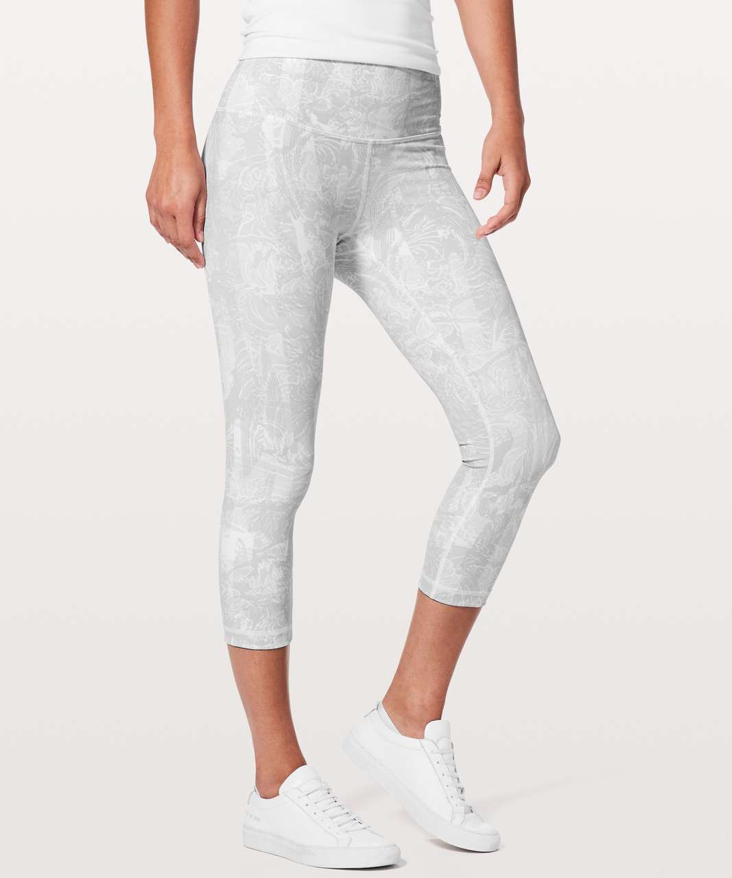 Lululemon Wunder Under Hi-Rise 7/8 Tight 25 - Eternal Wave White - lulu  fanatics