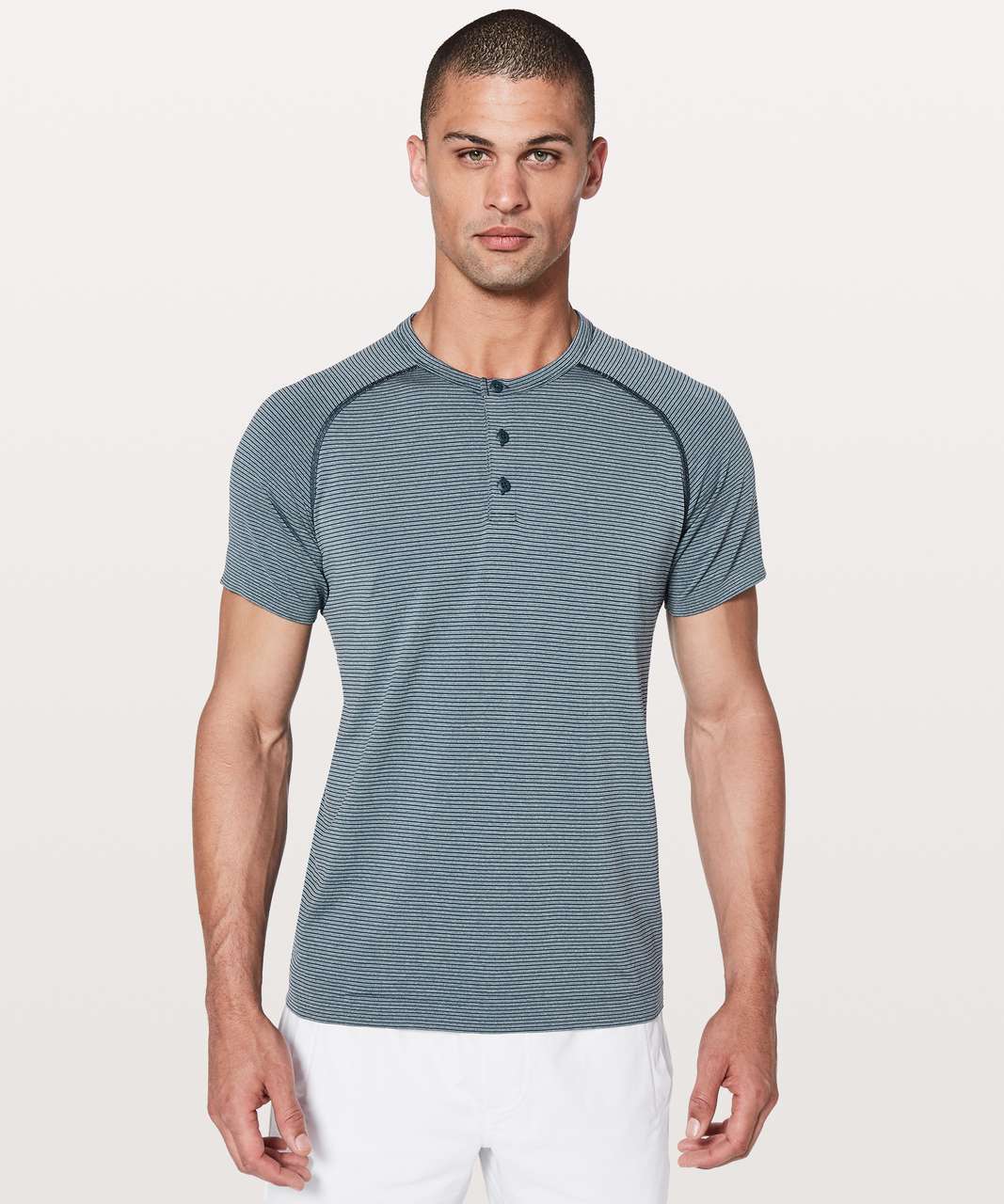 metal vent tech short sleeve henley