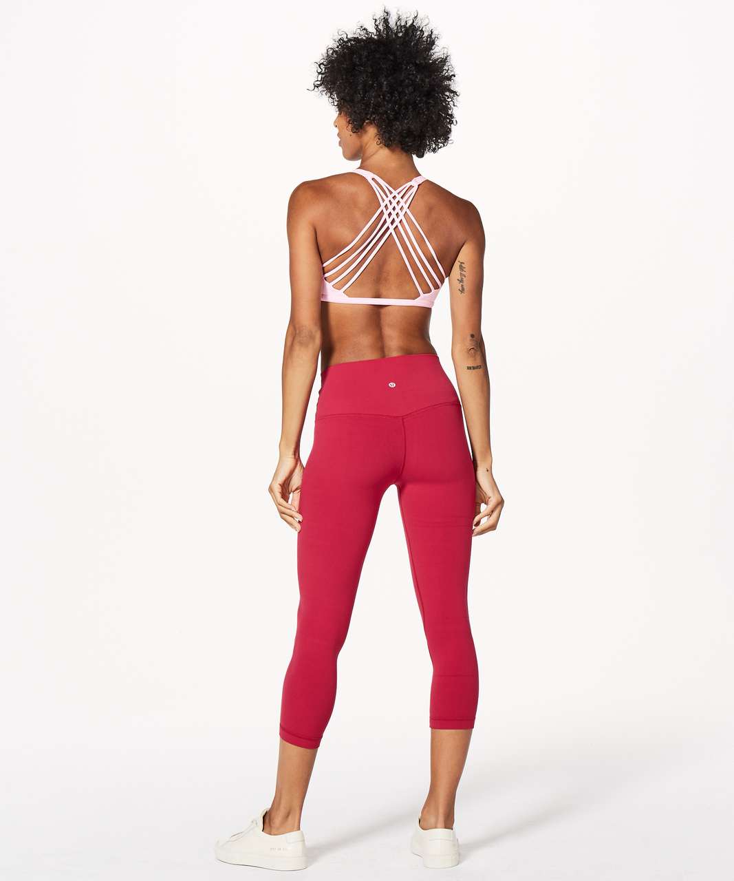 Lululemon Align Crop *21" - Ruby Red (First Release)