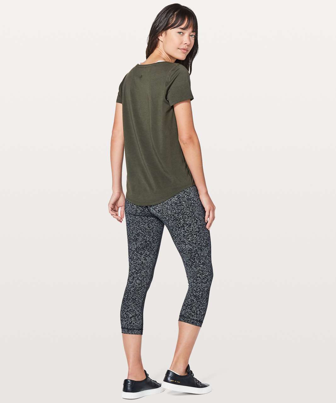 Lululemon Love Tee V - Dark Olive (Second Release)