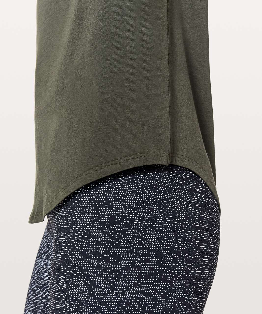 Lululemon Love Tee V - Dark Olive (Second Release)