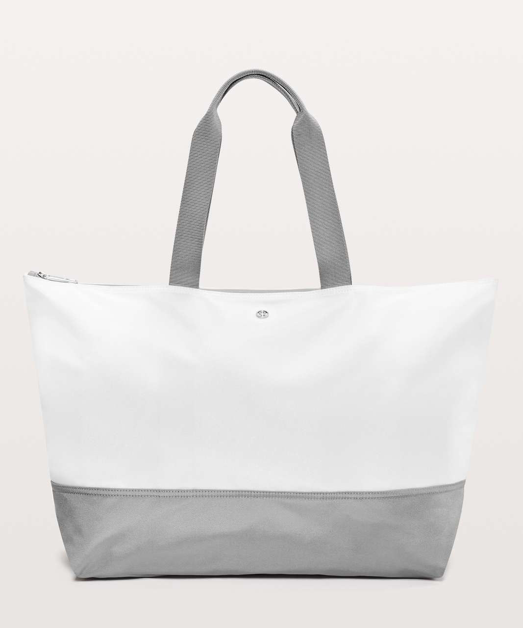 Lululemon The Fundamental Tote *Large 36L - White / Raceway Grey