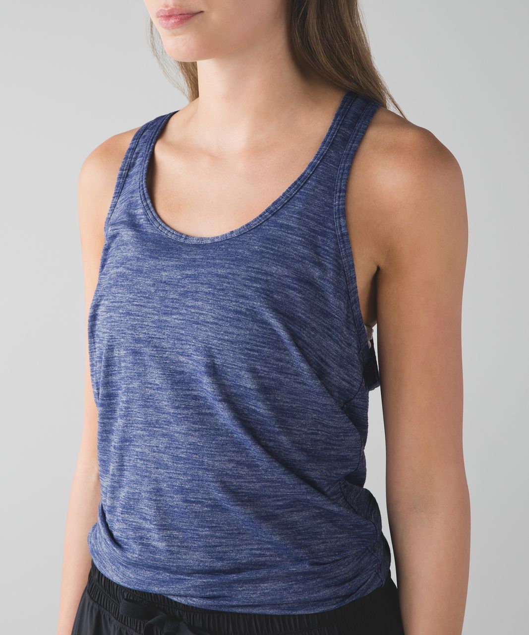 Lululemon Salute the Sun Tank - Heathered Hero Blue