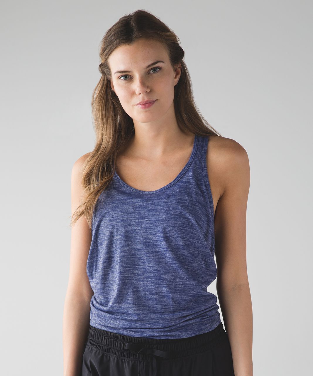 Lululemon Salute the Sun Tank - Heathered Hero Blue