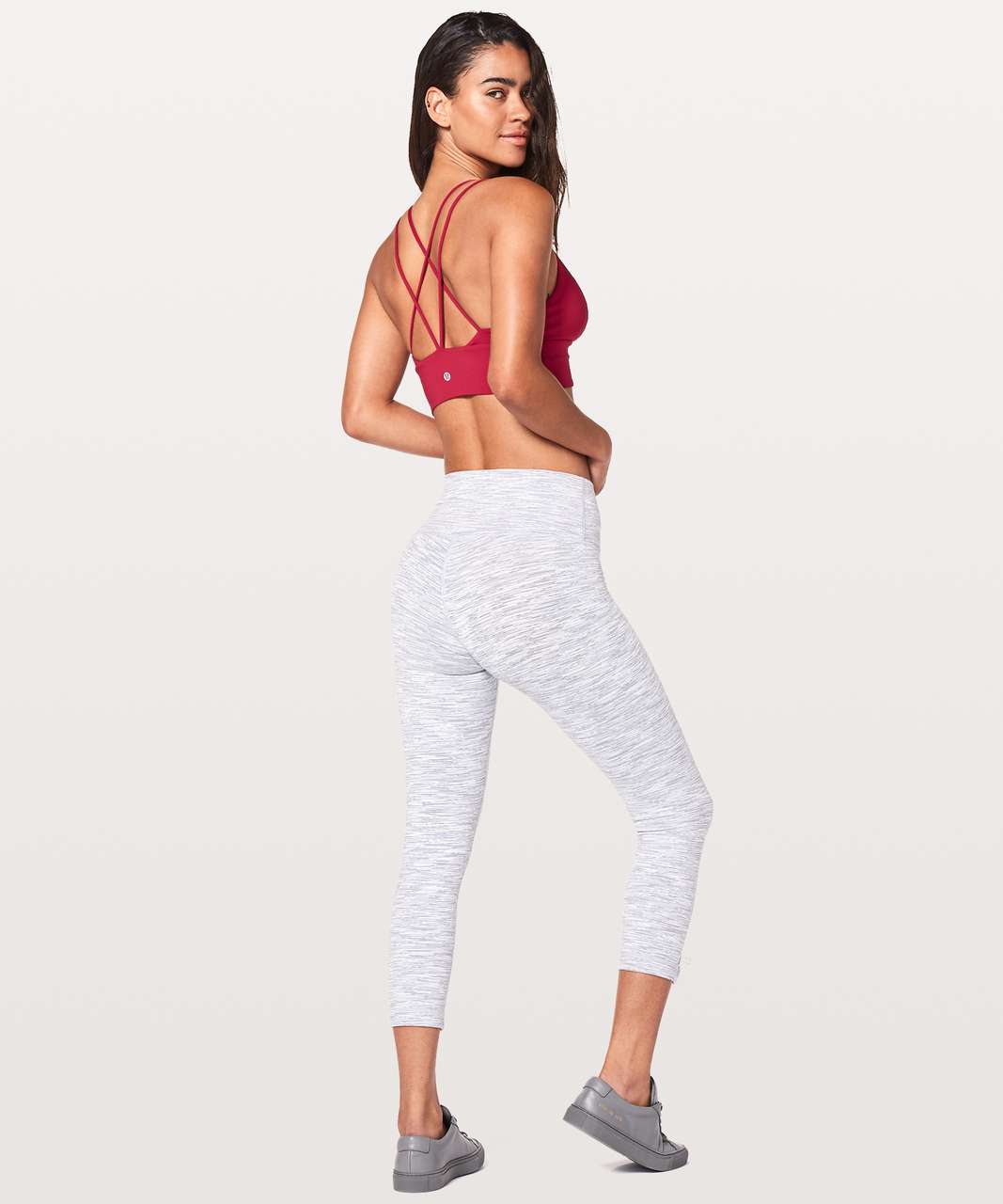 Lululemon Pushing Limits Bra - Ruby Red