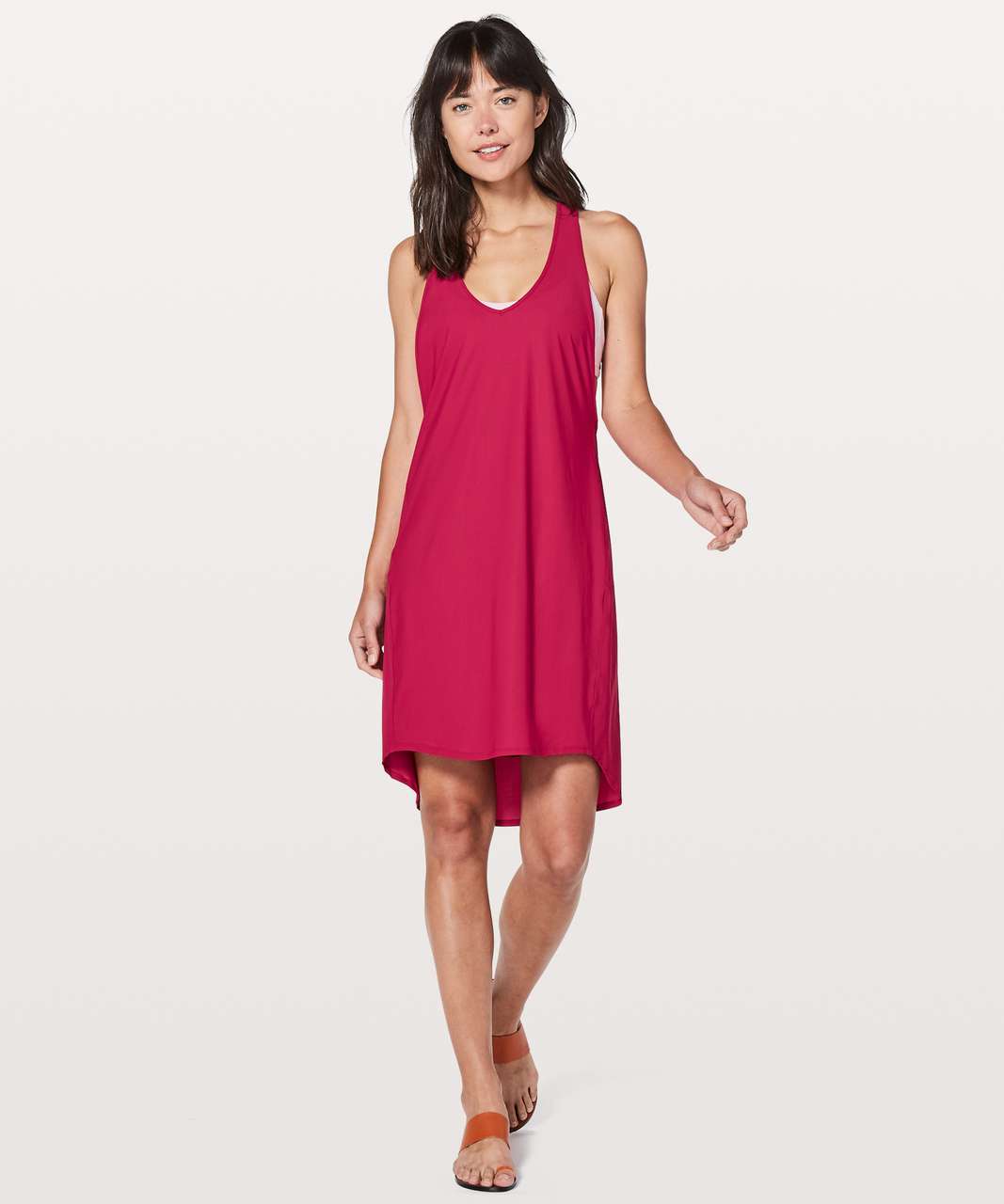 Lululemon Rejuvenate Dress - Ruby Red