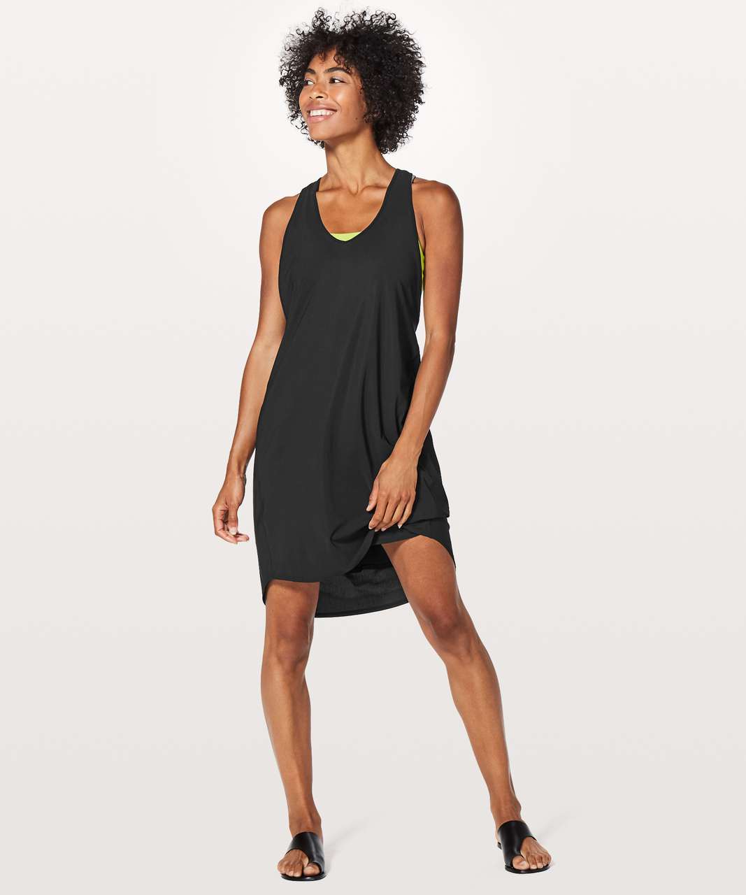 Lululemon Get Going Dress - Black (First Release) - lulu fanatics