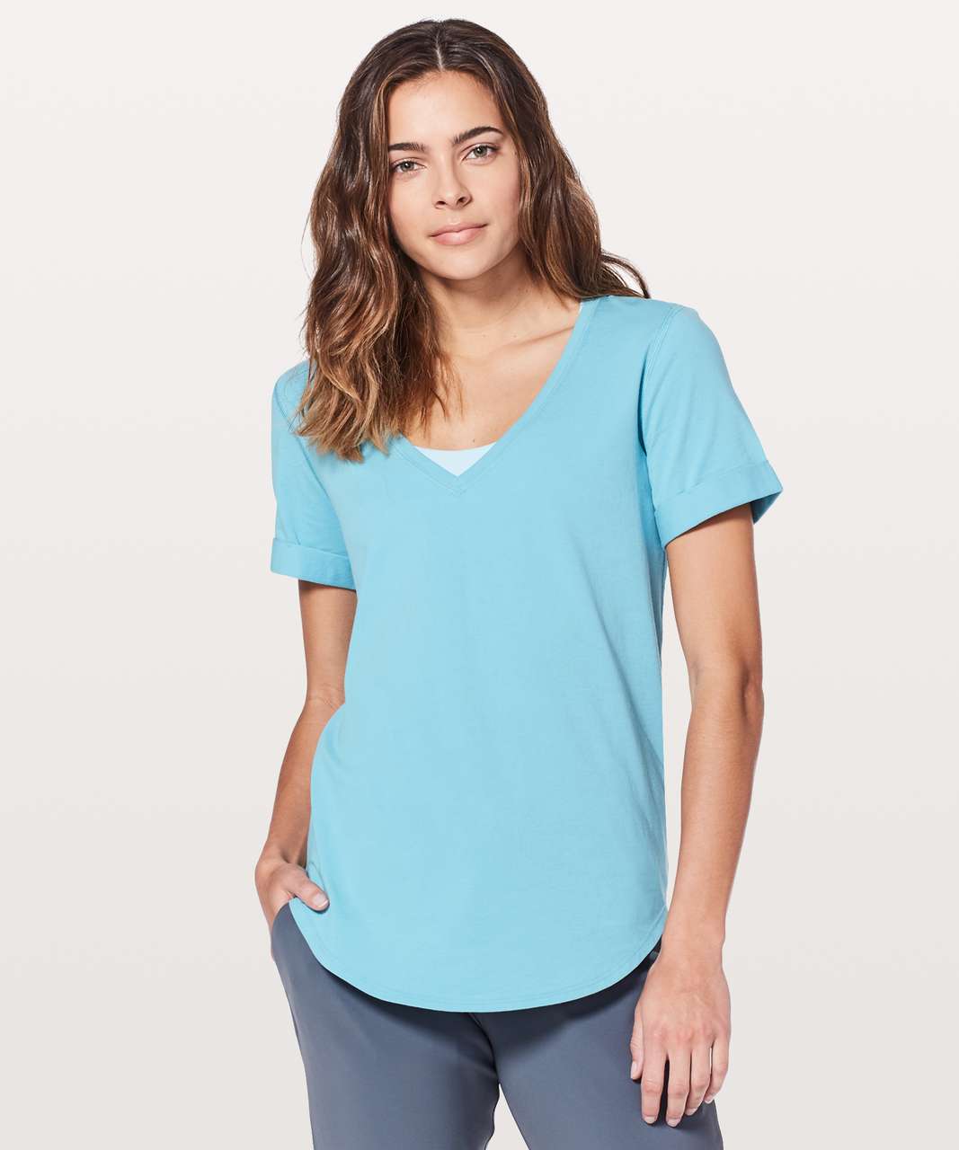 Lululemon Love Tee II - Eton Blue