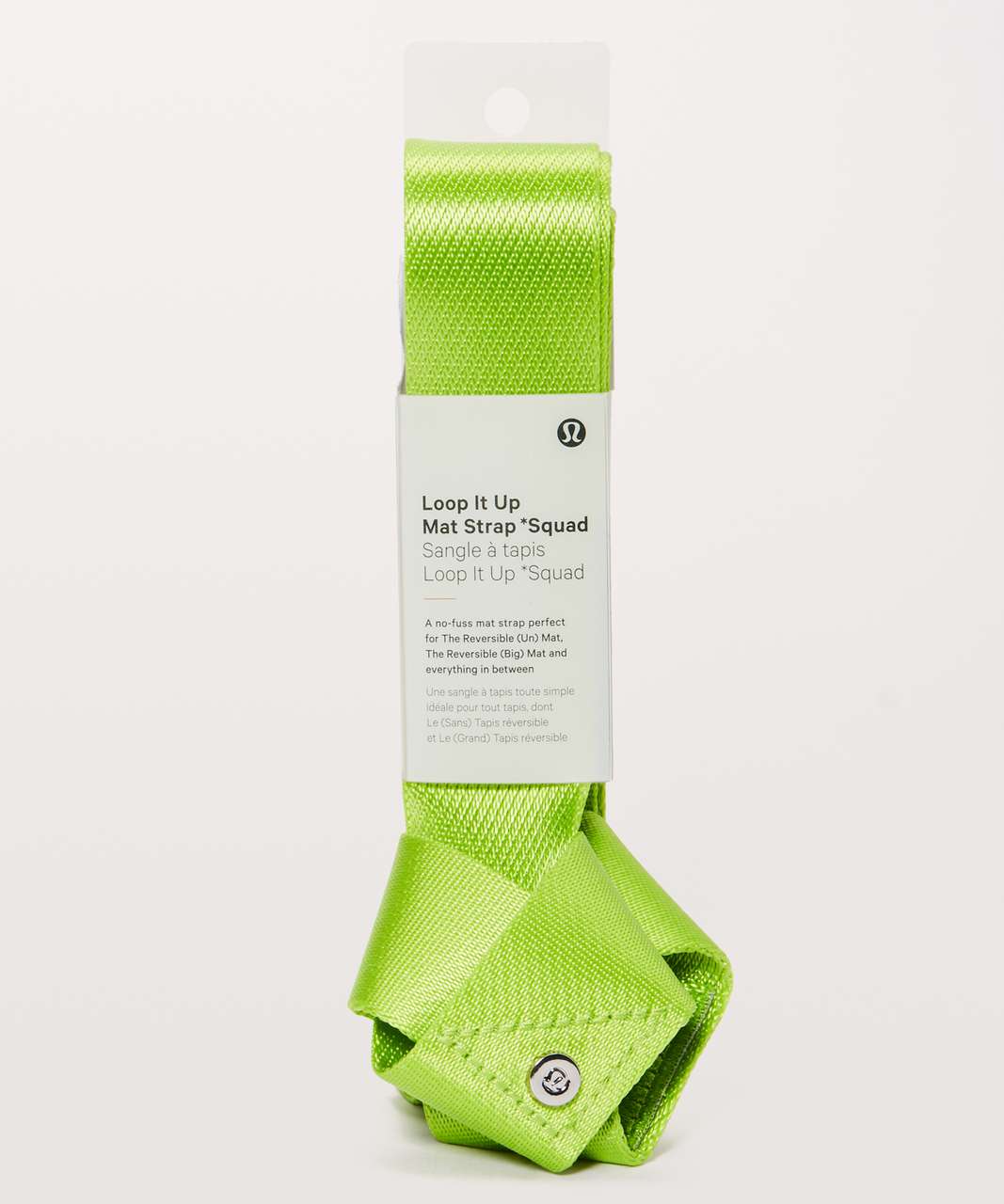 Lululemon Loop It Up Mat Strap *Squad - Lucid Lime / Sheer Violet