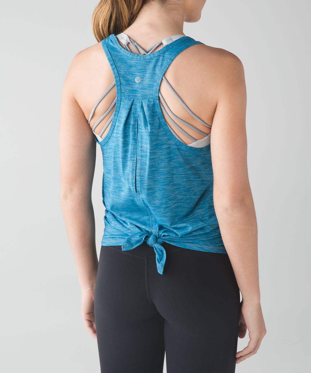 Lululemon Salute the Sun Tank - Heathered Tofino Teal