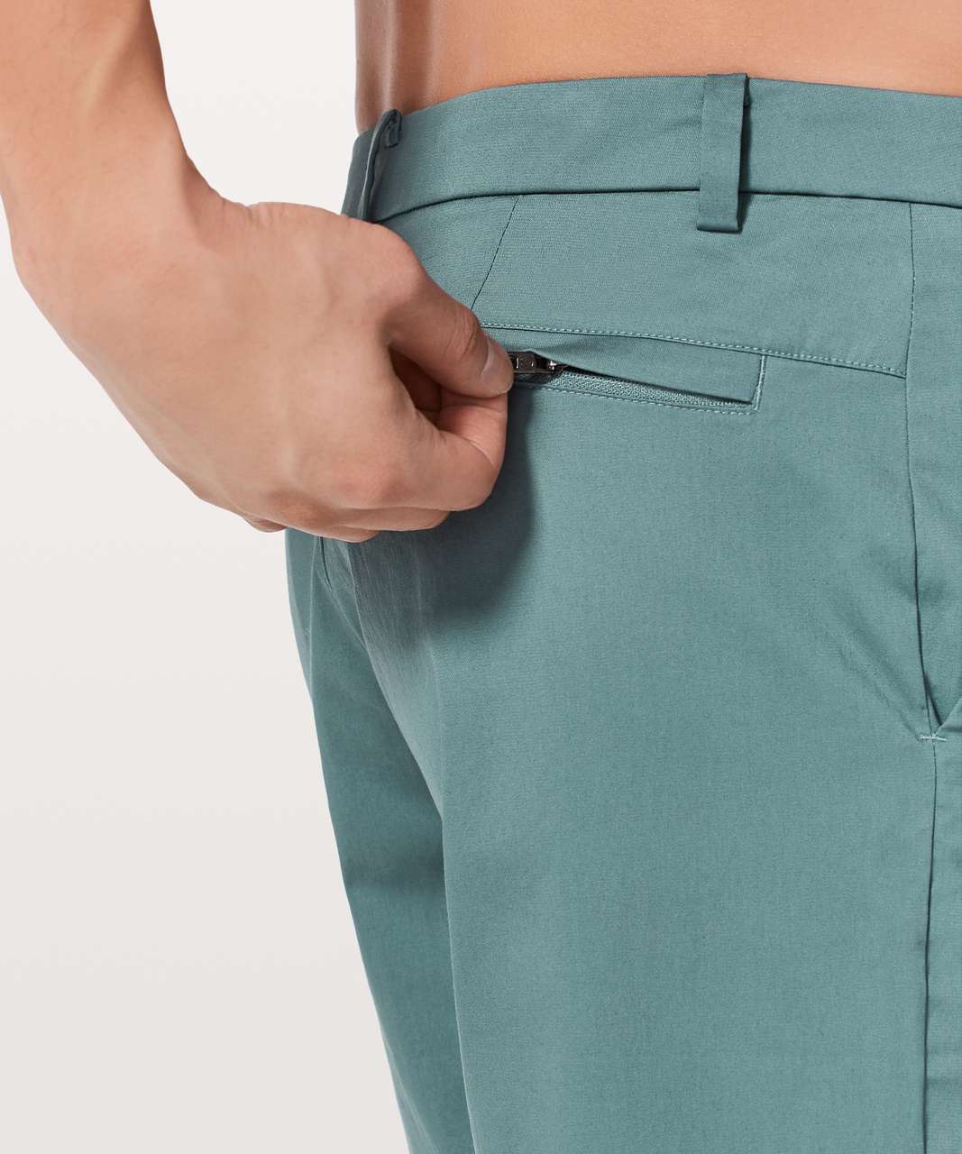 Lululemon Commission Short Slim *Chino 9" - Mystic Green