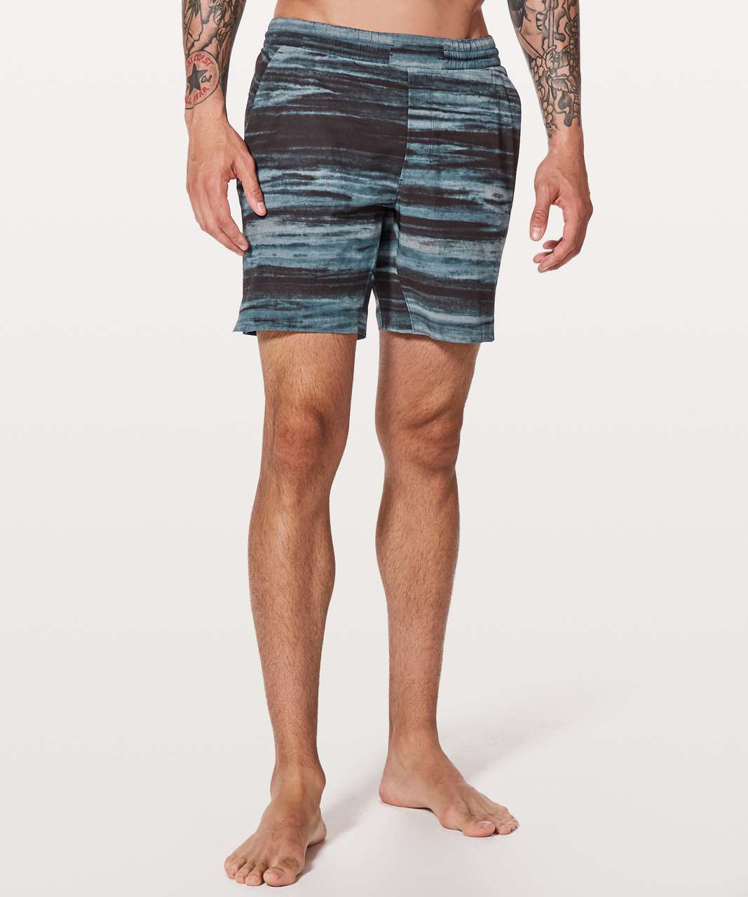 Lululemon Channel Cross Short *7" Updated - High Tide Multi