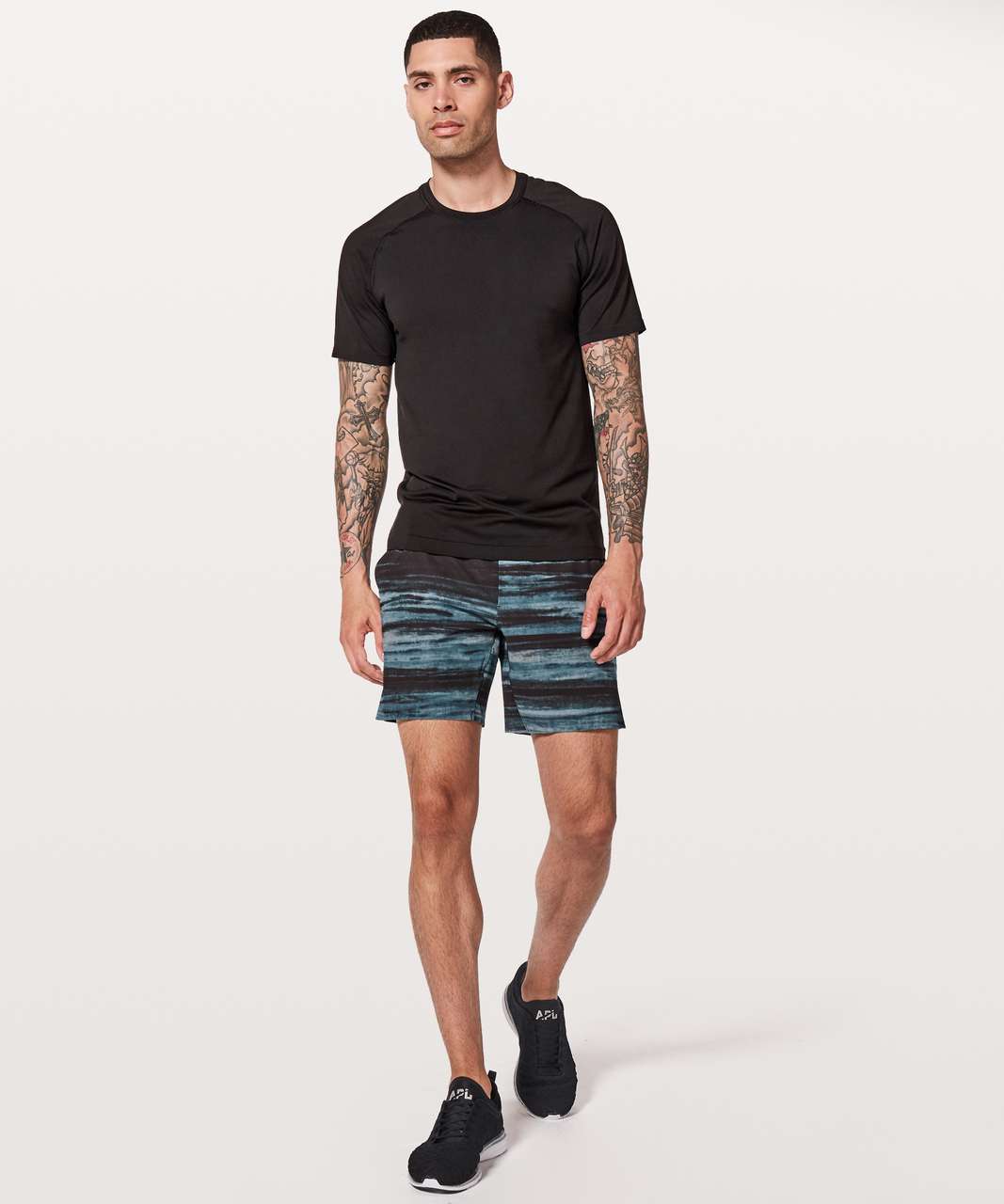 Lululemon Channel Cross Short *7" Updated - High Tide Multi