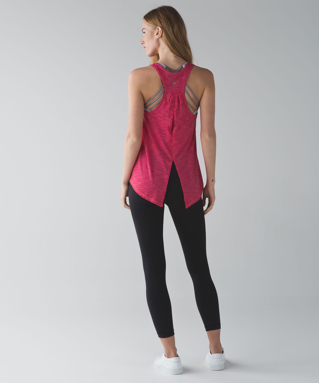 Lululemon Salute the Sun Tank - Heathered Boom Juice - lulu fanatics