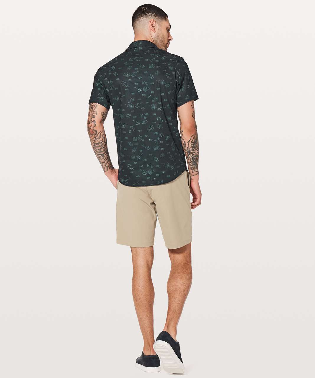 Lululemon Airing Easy Short Sleeve Buttondown - Shift Multi (First Release)