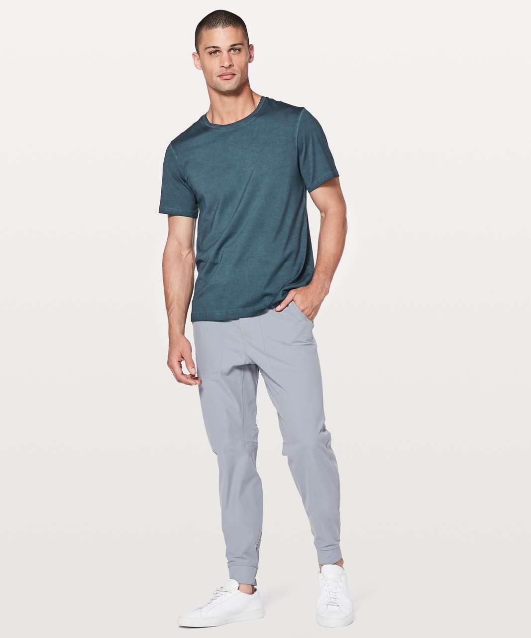 Lululemon Dyel Up Tee - Pigment Dye Astro Blue