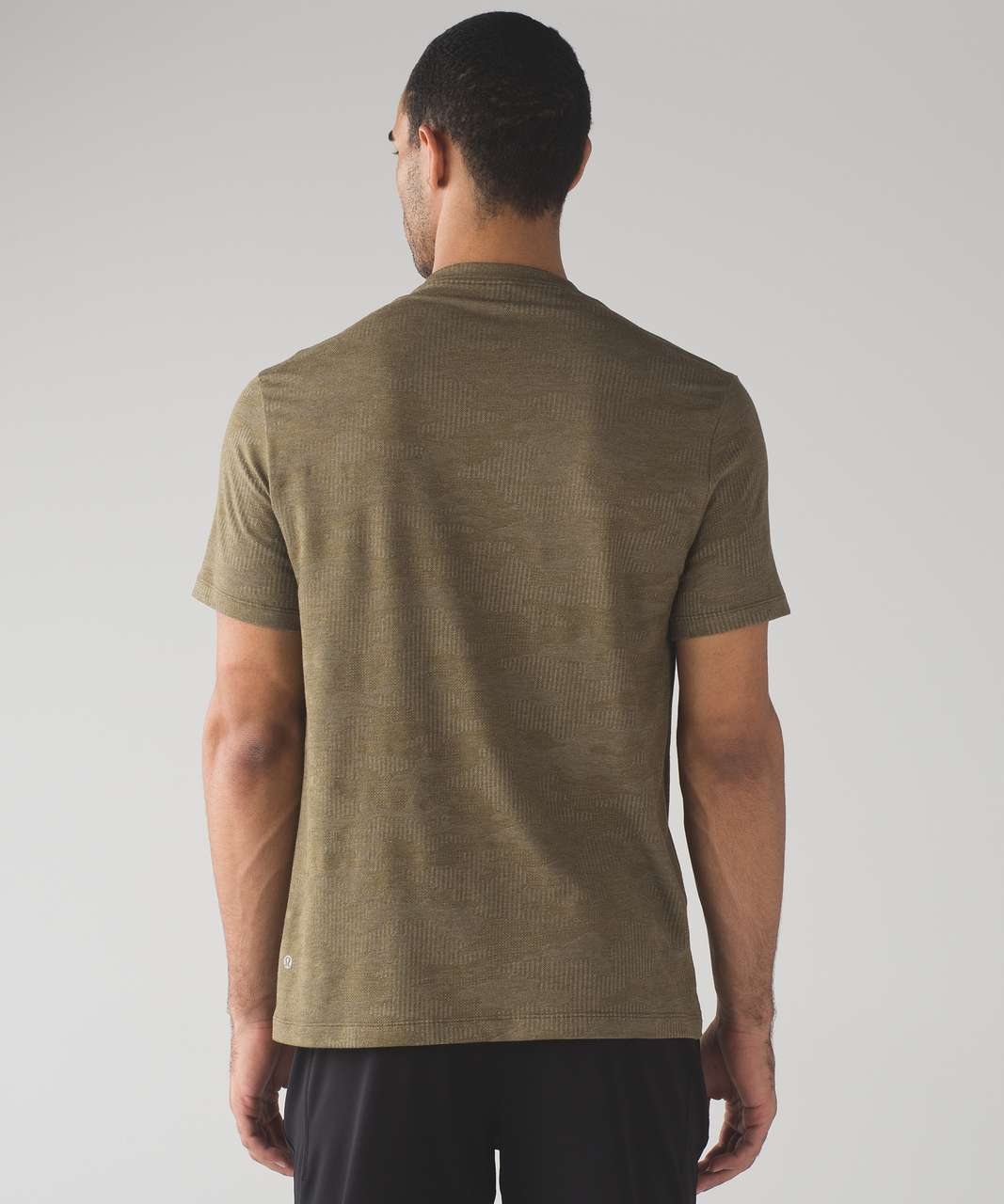 Lululemon Core Short Sleeve Crew - Heathered Moss