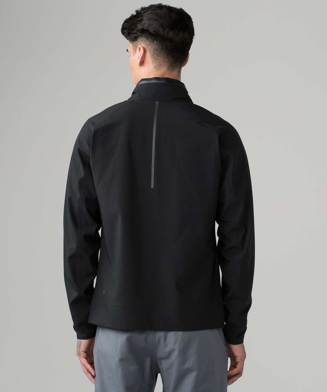 Lululemon Furtive Jacket - Black / Heathered Slate / Black