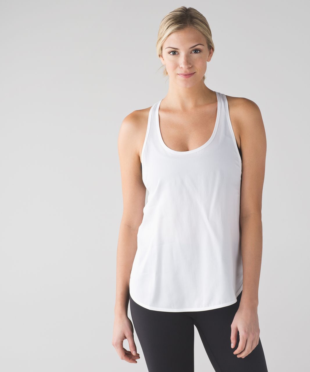 Lululemon Principle Tank - White - lulu fanatics