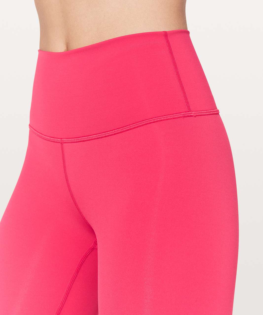 Lululemon Wunder Under Crop (Hi-Rise) *21 - Fuchsia Pink - lulu fanatics