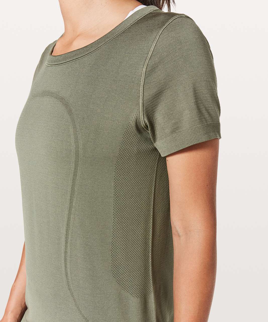 Lululemon Swiftly Tech Short Sleeve (Breeze) *Relaxed Fit - Sage / Sage