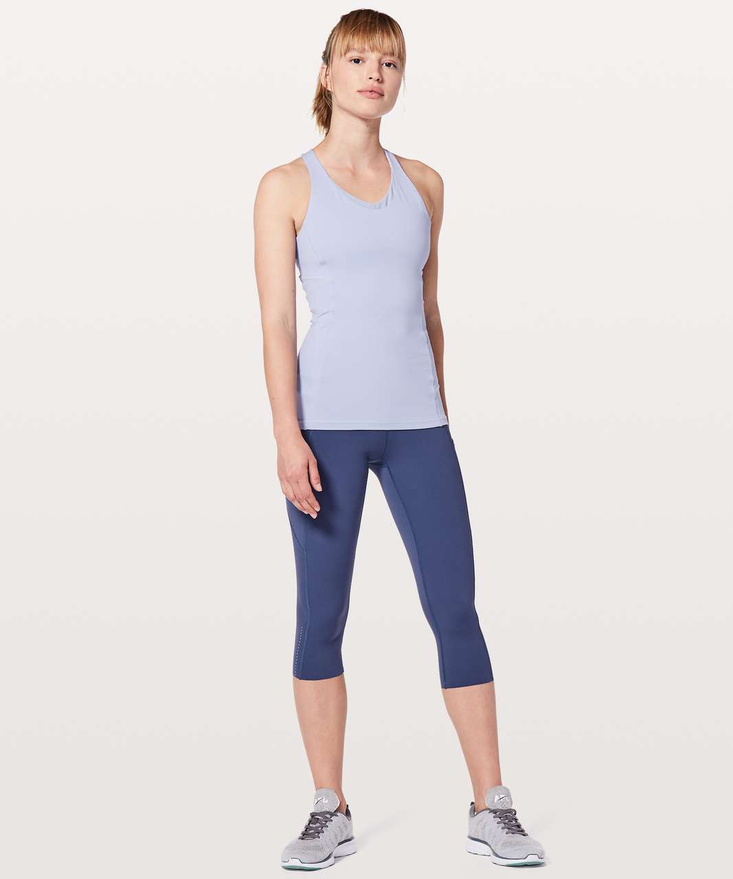 Lululemon Stash N Run Tank - Berry Mist / Moody Blues