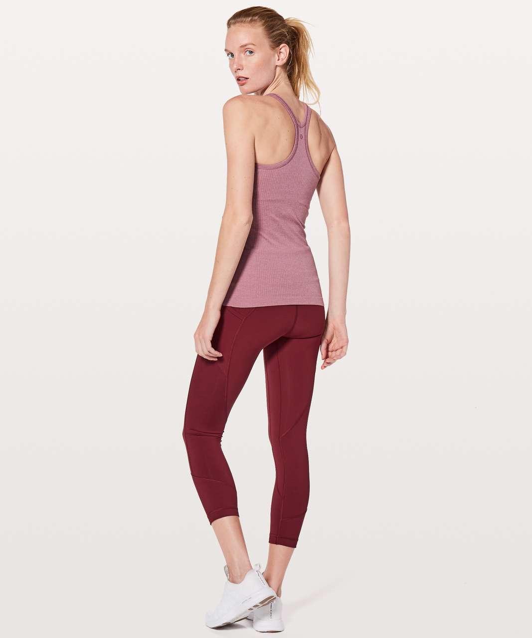 Lululemon Ebb To Street Tank II - Moss Rose - lulu fanatics