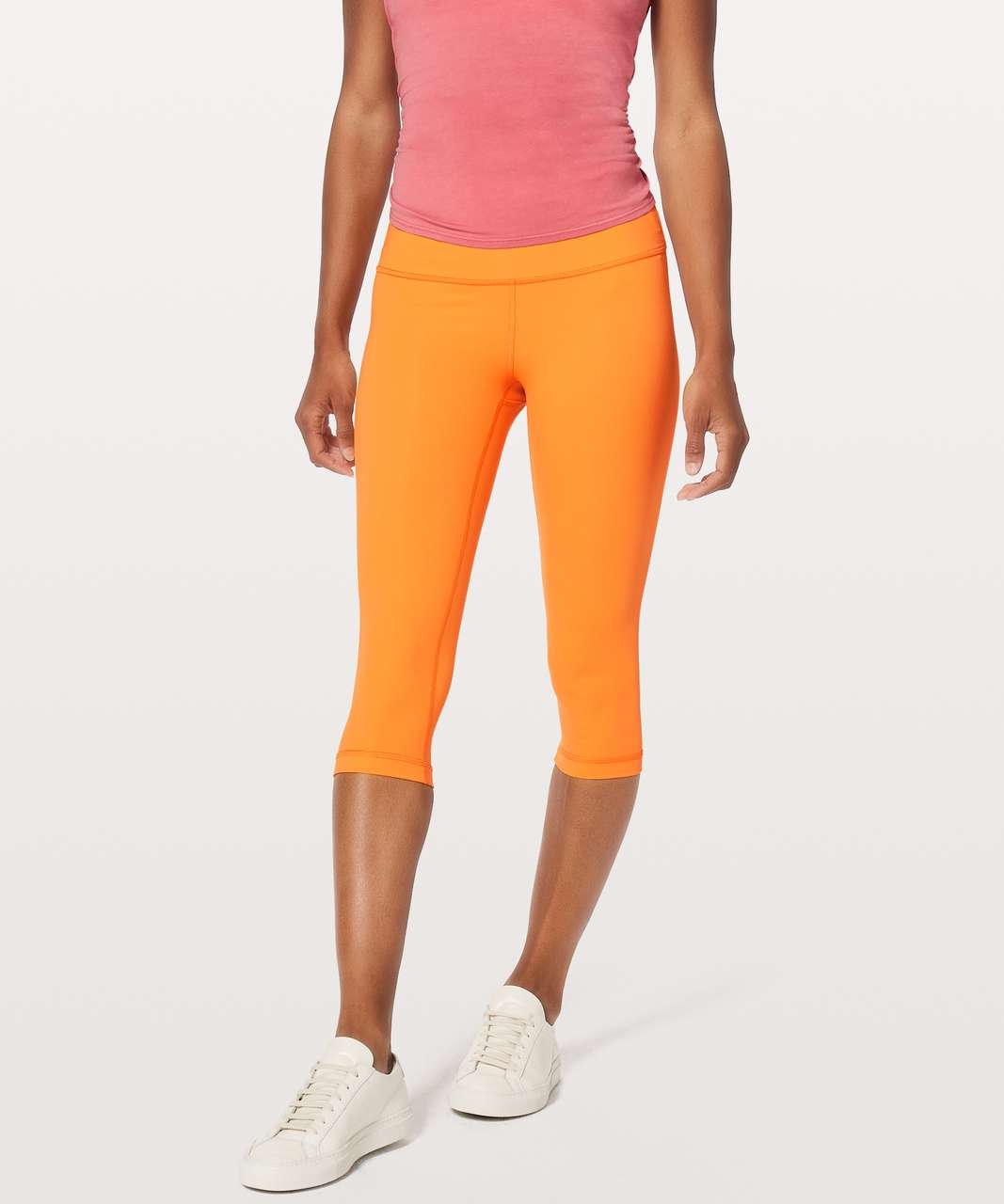 Lululemon Wunder Under Hi-Rise 1/2 Tight *17" - Vivid Amber