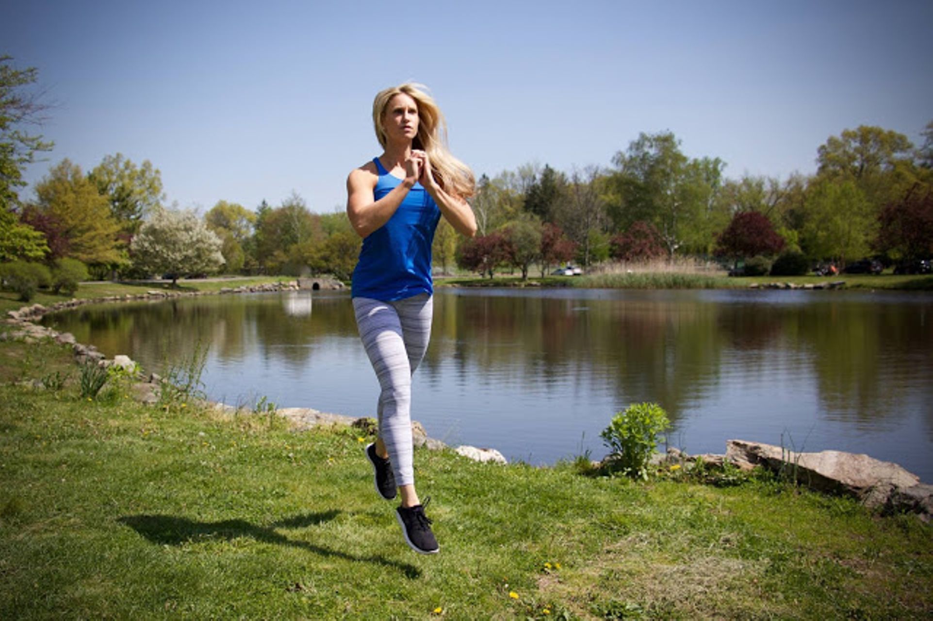 Lululemon Trinity Tank - Lakeside Blue