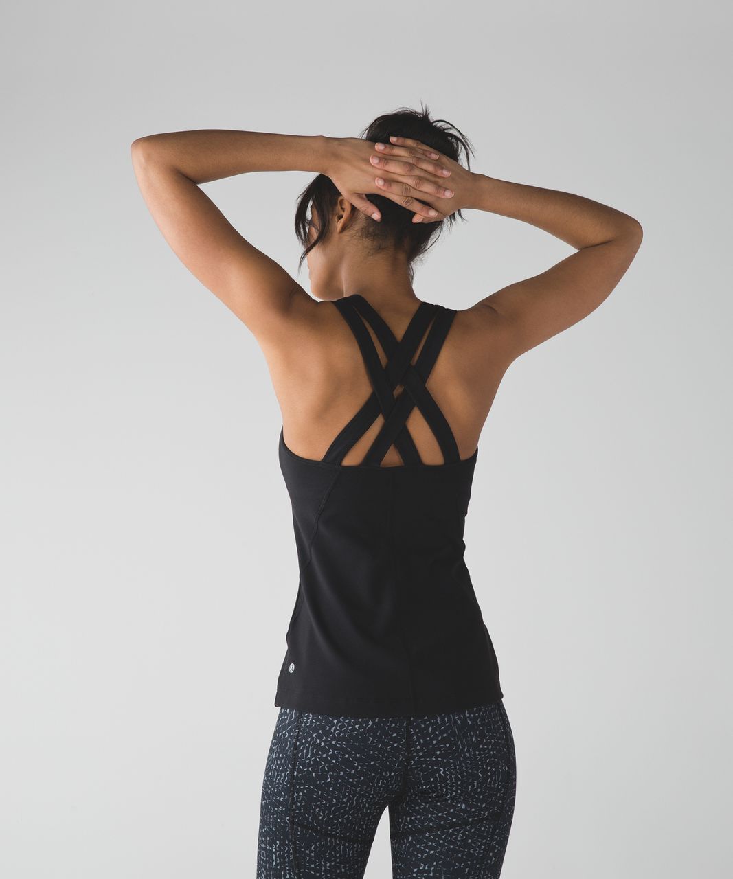 Lululemon Double Back Tank - Black - lulu fanatics