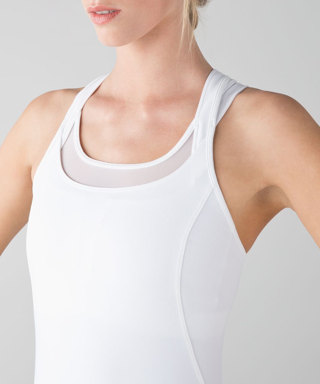 White Compassion Yoga Tank Top