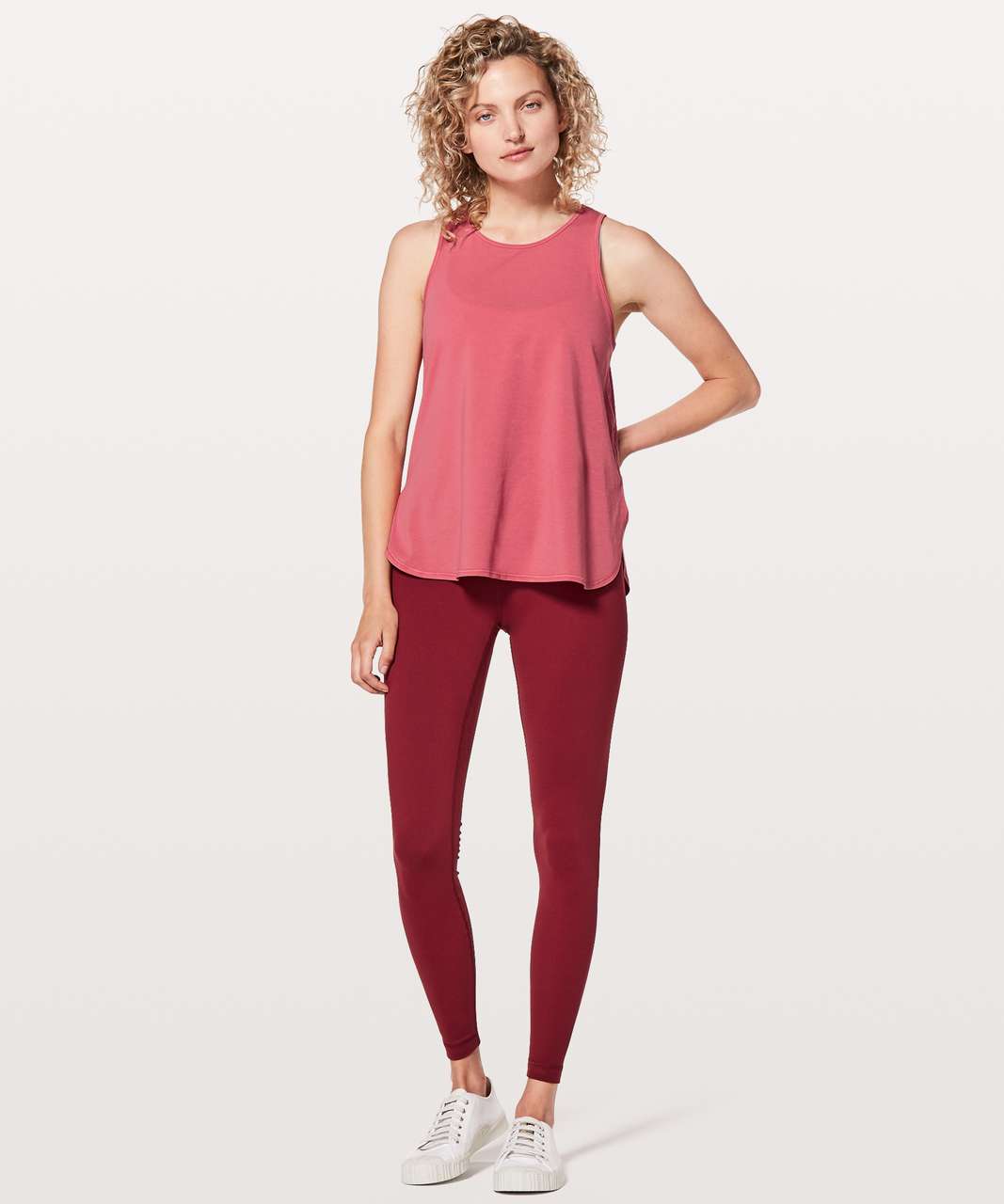 Lululemon Hit The Stride Tank - Cherry Dust