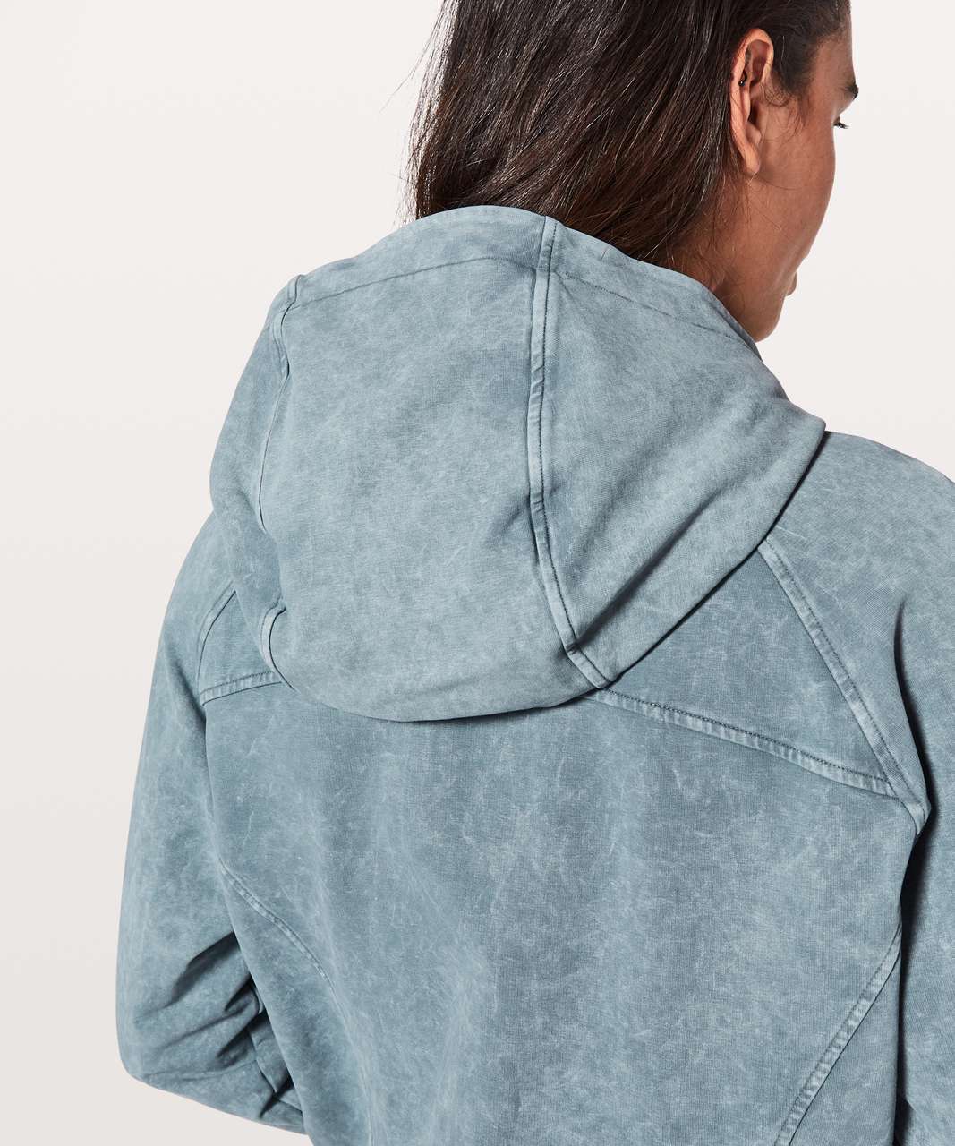 Lululemon Scuba Pullover - Washed Blue Charcoal (First Release)