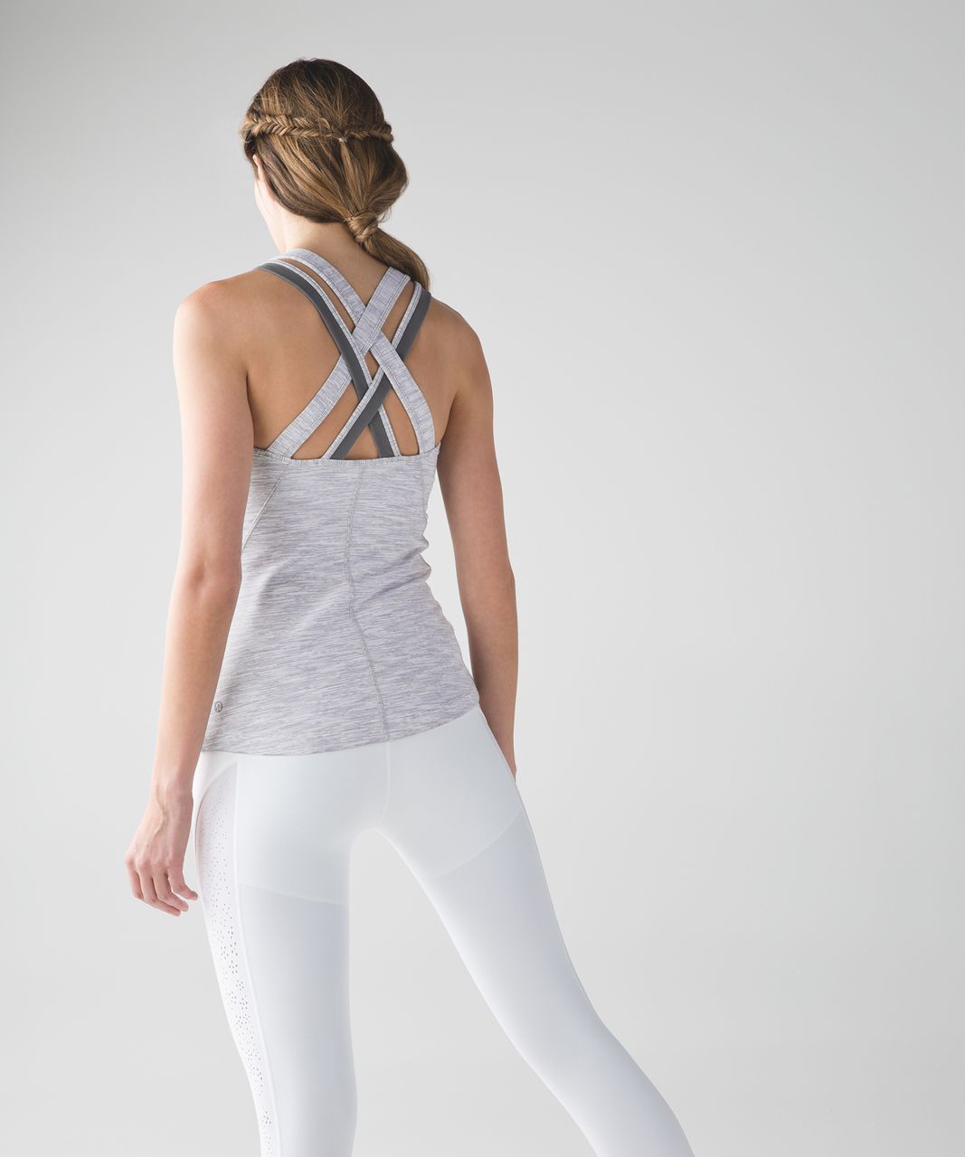 Lululemon Compassion Tank - Wee Are From Space Nimbus Battleship / Battleship